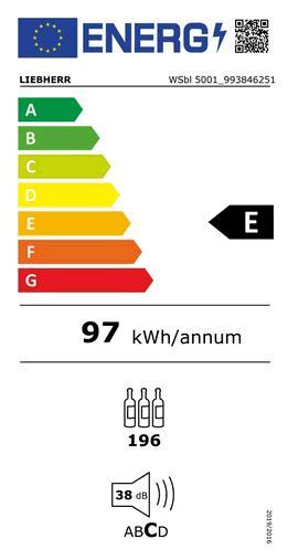 Liebherr WSbl 5001-20 sw Weinlagerschra 
