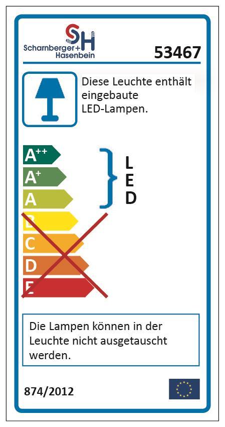 S&H LED-Panel 1200x300x10mm        53467 