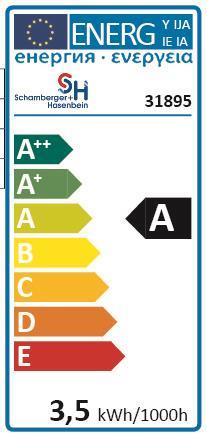 S&H LED Rustika Fila-Optik         31895 