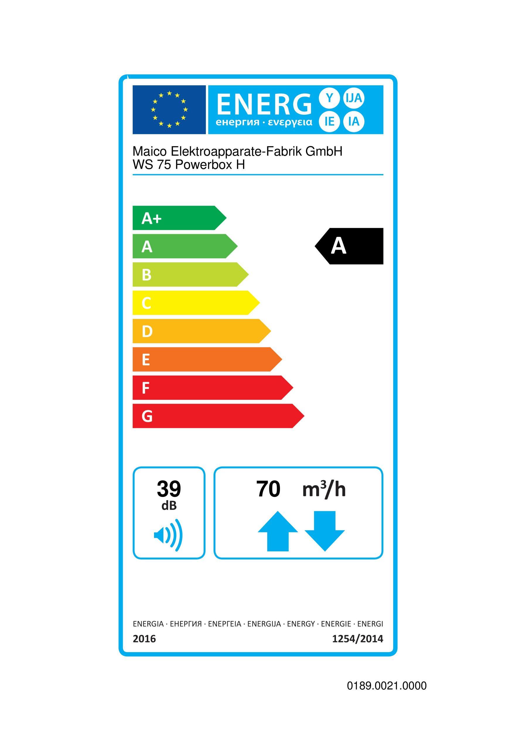 Maico Powerbox AP       WS 75 Powerbox H 