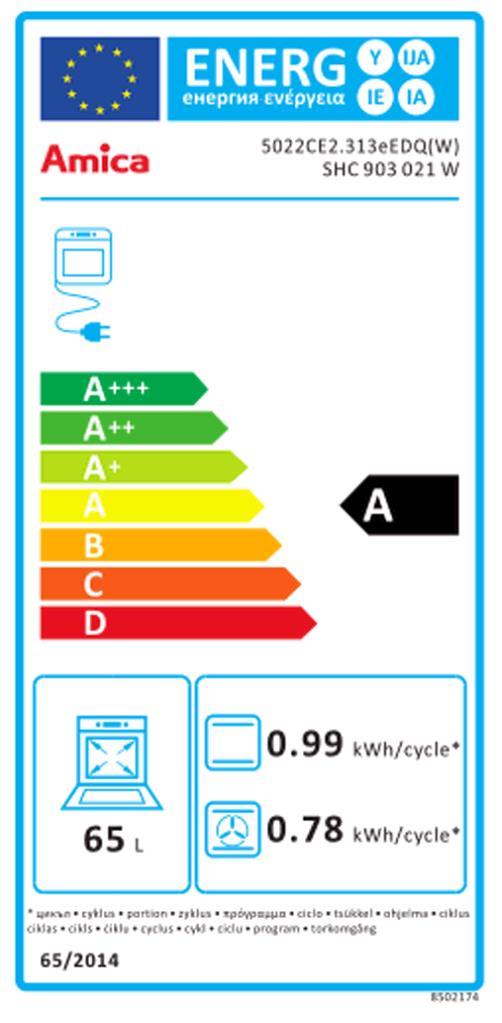 Amica SHC 903021 W ws Standherd 50cm 