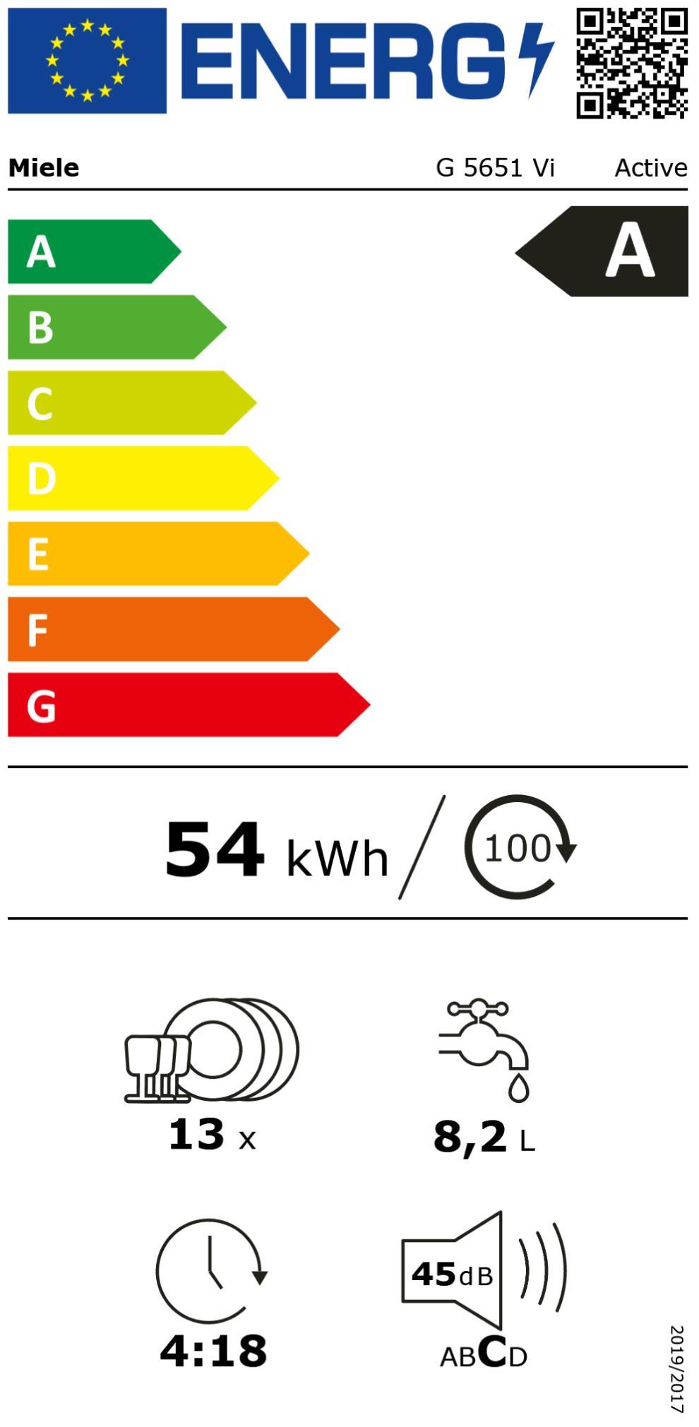 Miele G 5651 Vi Active ed EB-Geschirrsp 