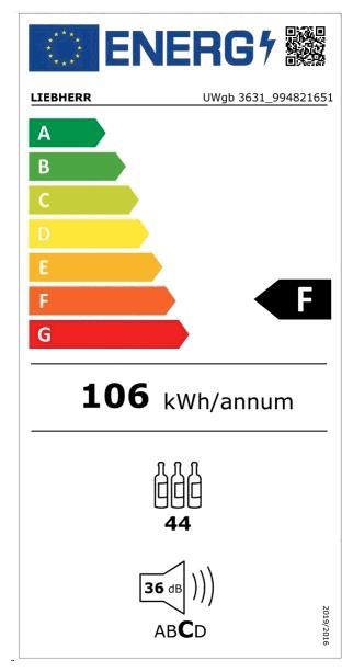 Liebherr UWgb 3631-20 UB-Weinschrank 