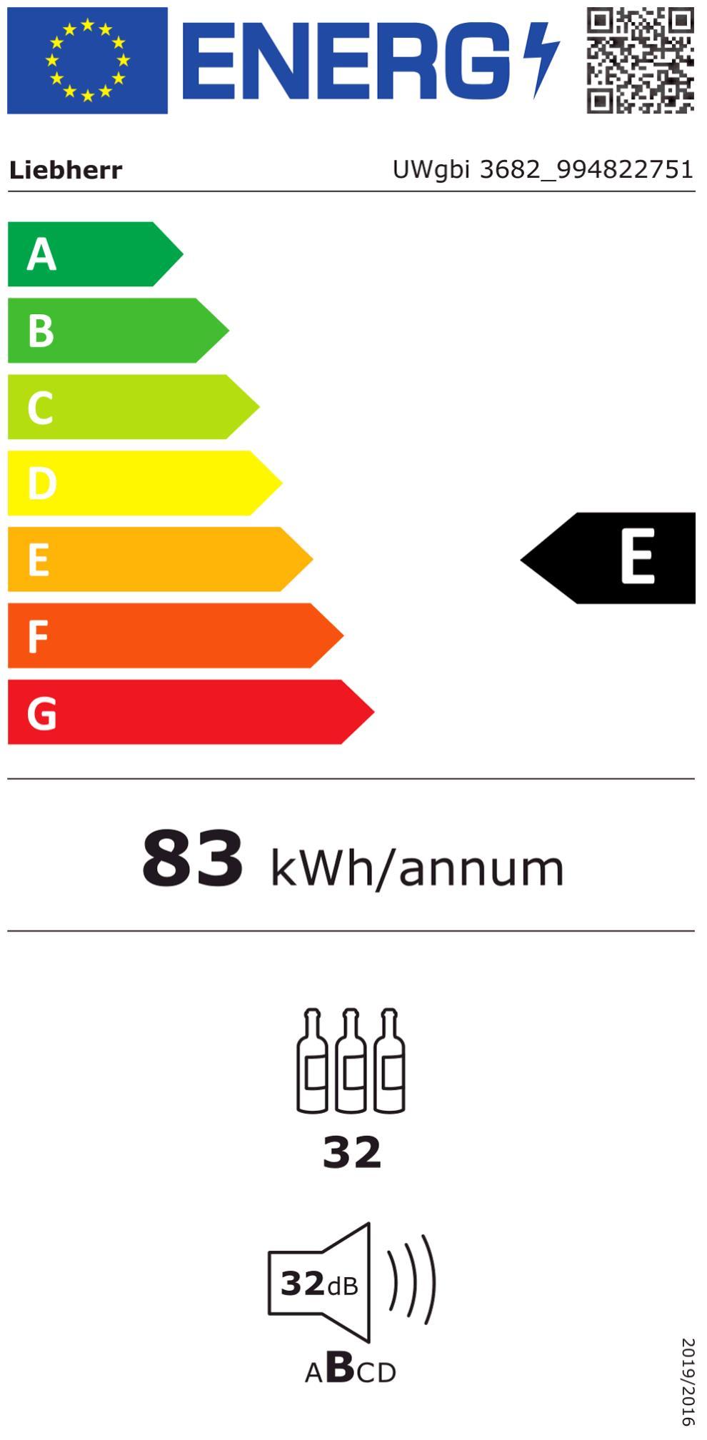 Liebherr UWgbi 3682-20 UB-Weinschrank 