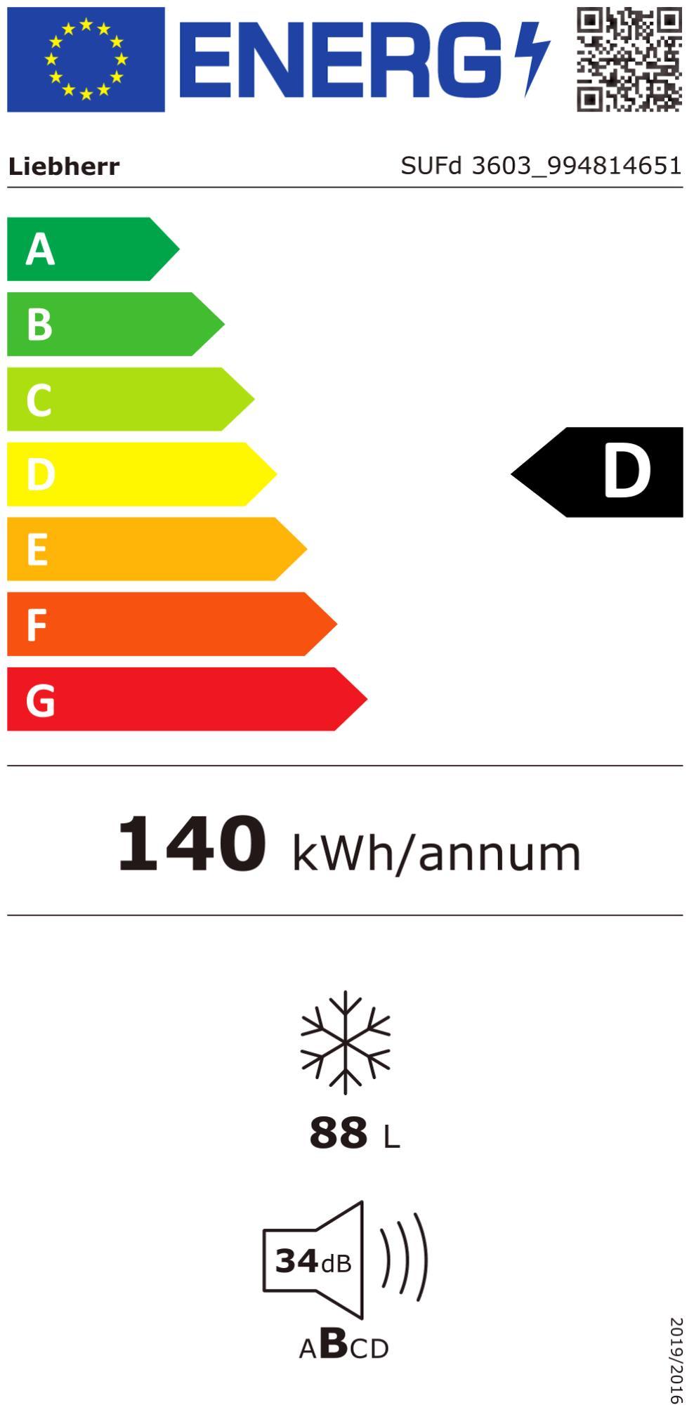 Liebherr SUFd 3603-20 UB-Gefrierschrank 