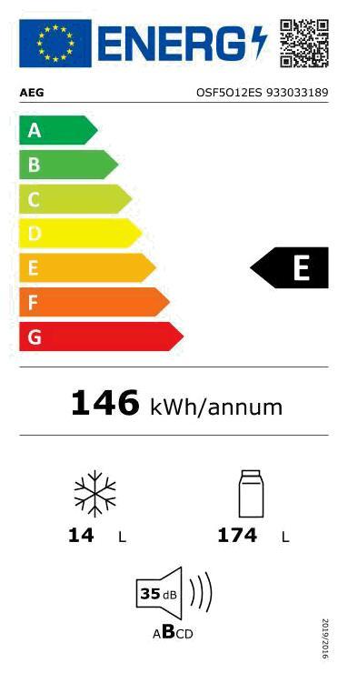 AEG OSF5O12ES EB-Kühlschrank 