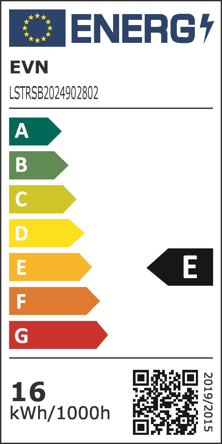 EVN LEDStrip IP20 20W/m LSTRSB2024902802 