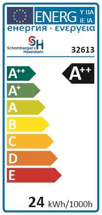 S&H LED-Röhrenform T8 28x1500mm    32613 
