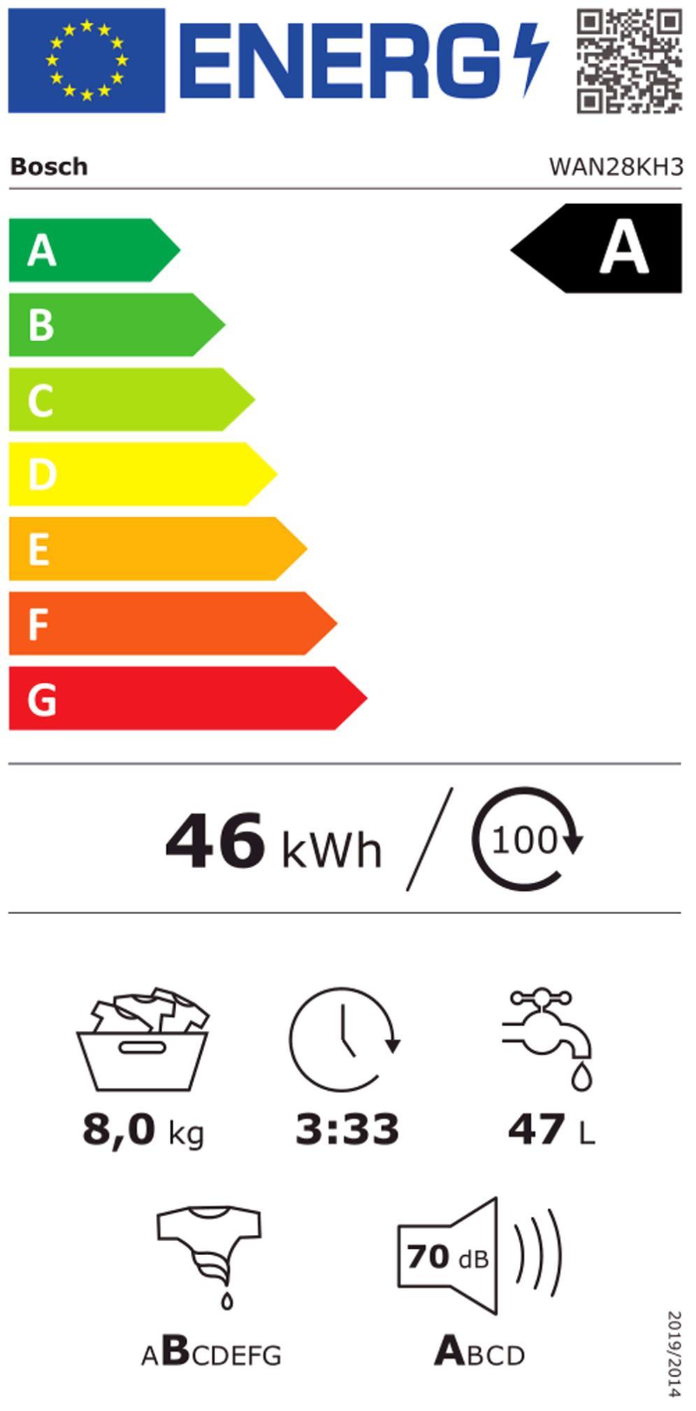 Bosch WAN 28 KH 3 Waschautomat (EX) 
