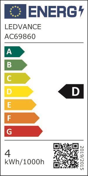 LEDV LED Tropfen 3,4-40W/827 470lm 