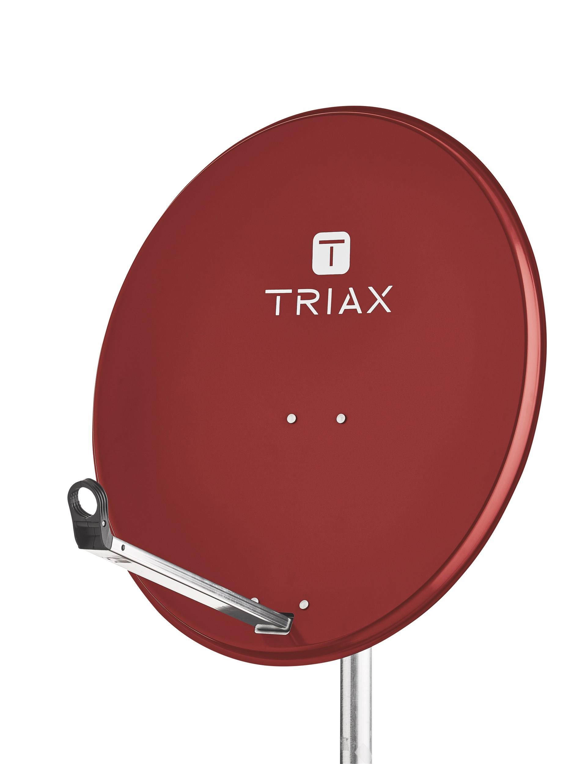 TRIAX TDA 80LG 80 cm Alu Aluminium Sat Satelliten Spiegel Schüssel lichtgrau 
