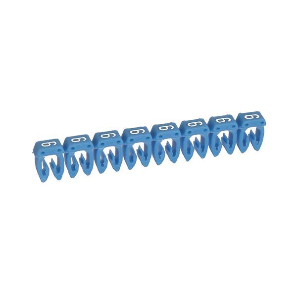 Legrand 038216 Kennzeichnungssystem CAB3 0,5-1,5qmm Ziffer:6 blau (Inhalt 1200 Stück) Legrand 038216 Kennzeichnungssystem CAB3 0,5-1,5qmm Ziffer:6 blau (Inhalt 1200 Stück)