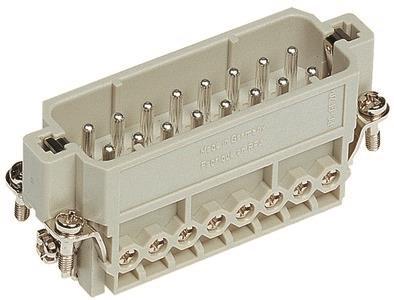 HART Kontakteins.Stift 16-p. 09200162612 Han 16 A Schraubanschluss