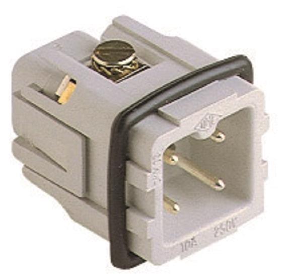 ILME Stifteinsatz Gr.21.21 3P+PE CKM 03 Silber Schraubanschluss 10A 250V