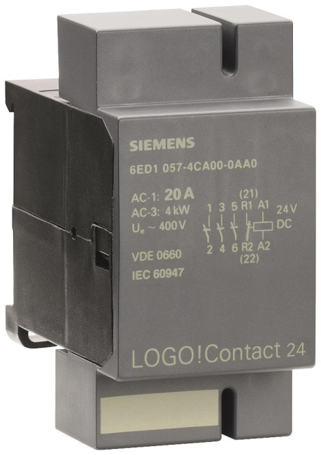 Siemens 6ED10574CA000AA0 LOGO! Contact 24V Schaltmodul f.direktes Schalten Automatisier.Technik