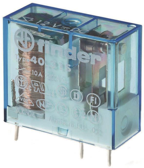Finder Steck-/Printrelais 40.31.7.024.0000 1W 12A 24VDC Finder Steck-/Printrelais 40.31.7.024.0000 1W 12A 24VDC