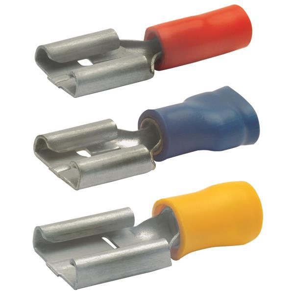 KLAU Flachsteckhülsen 8201A 0.5-1.0QMM (Inhalt 100 Stück) - 121358