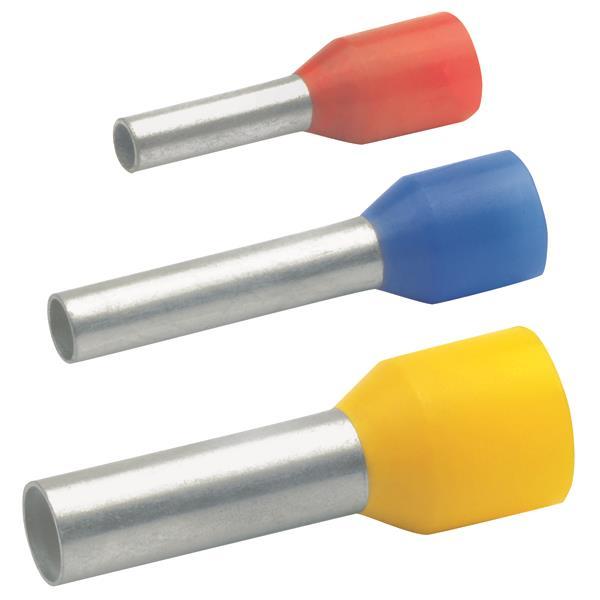 KLAU Aderendhülsen 4716 1,0-6mm PVC rot (Inhalt 100 Stück) KLAU Aderendhülsen 4716 1,0-6mm PVC rot (Inhalt 100 Stück)