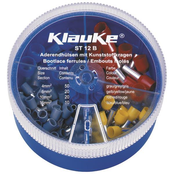 KLAU Streudose ST12B mit 100 AE-Hülsen 4-16qmm - 121787