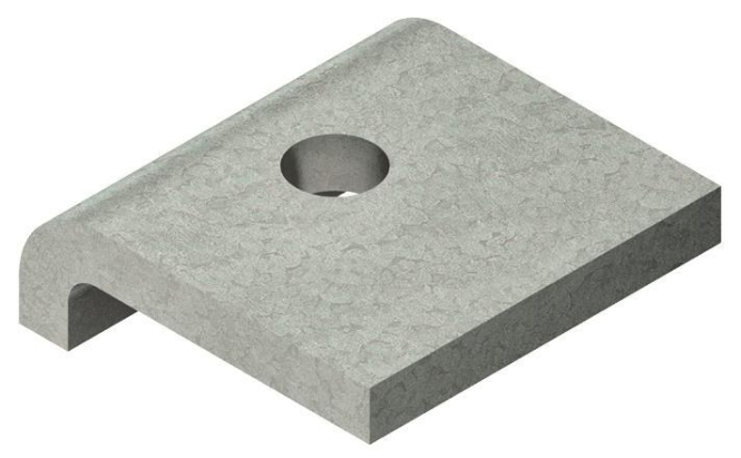 4013339196104 - NIED PROFILKLEMME 20MM HSK20 FEUERVERZINKT