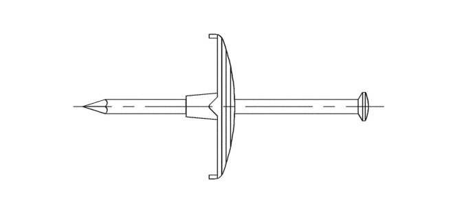 HKL Nagelscheibe 790/30 mit Stahlnagel 30mm verzinkt (Inhalt 100 Stück) HKL Nagelscheibe 790/30 mit Stahlnagel 30mm verzinkt (Inhalt 100 Stück)