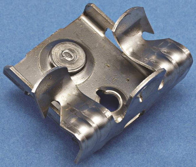 ERICO CADDY Klemme 8-14mm Flansch EM58SM 179760 Edelstahl (Inhalt 100 Stück)