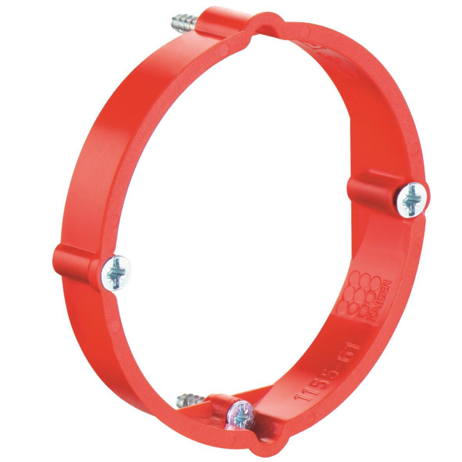 4013456415102 - KAISER 1155-61 - Unterputz Putzausgleich-Ring h=12 mm Schraubabstand 60 mm 4013456415102 - KAISER 1155-61 - Unterputz Putzausgleich-Ring h=12 mm Schraubabstand 60 mm