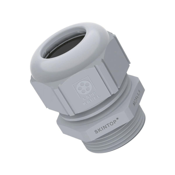 4044773177633 - 53111040 - Kabelverschraubung M 32 x 15 Ø 11 - 21 mm silbergrau IP69K 4044773177633 - 53111040 - Kabelverschraubung M 32 x 15 Ø 11 - 21 mm silbergrau IP69K