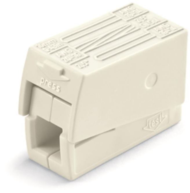 WAGO 224-112 2-Leiter-Leuchtenklemme, Drücker Leuchtenseite (Inhalt - 138123