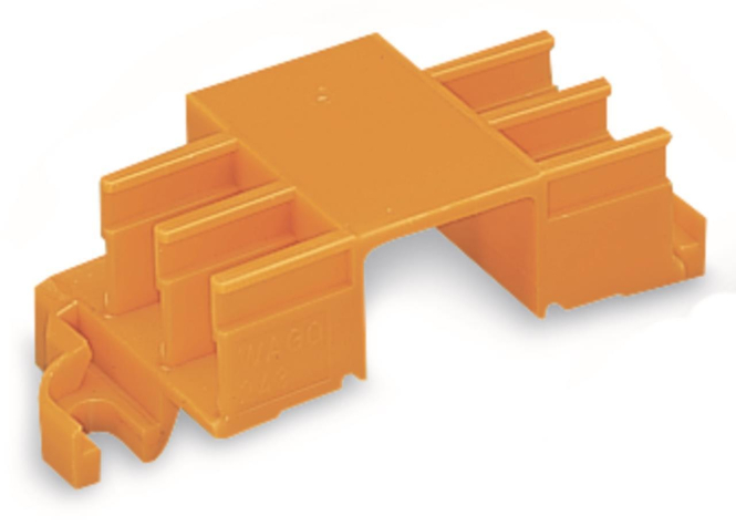 WAGO 243-113 Befestigungsadapter,für 6 Steckplätze,Serie 243,orange - 138140