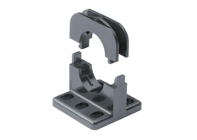 Murrplastik USH P16 gr 83641010 Schlauchhalter grau 83641010 (Inhalt 50 Stück)