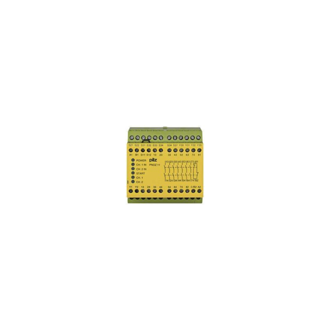Pilz PNOZ 11 230-240VAC 24VDC 774086 7n/o 1n/c Sicherheitsschaltgerät