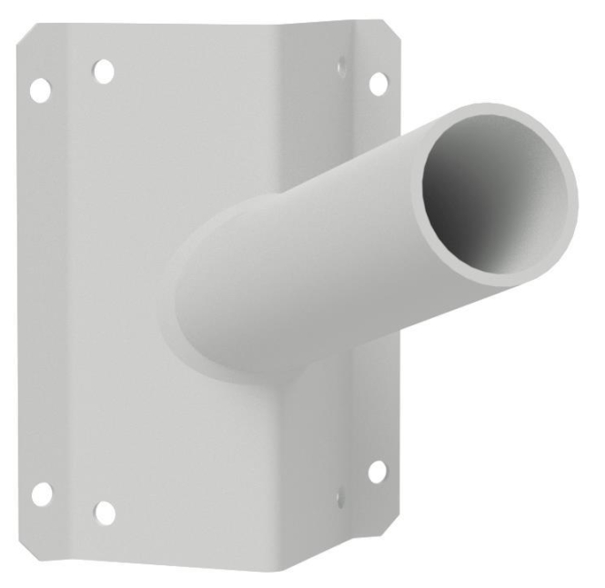 4041254153940 - SCHUCH Wand- Eckausleger Alu 4871 incl Tragrohr D=60mm L=100mm