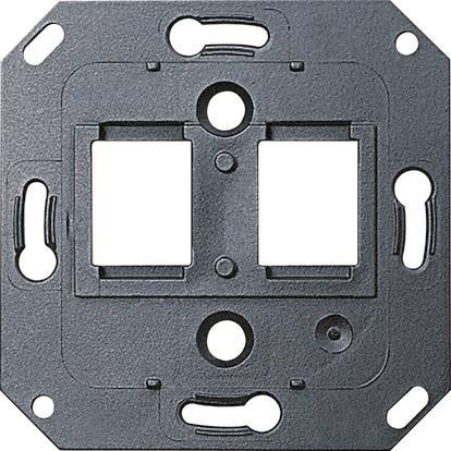 GIRA 019100 Tragring Modular Jack 2fach MJ AMP/Radiall Tragring Schaltermat/Geb.Steu