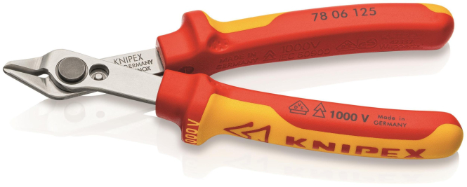 Knipex Elektronic Super Knips 125mm INOX 7803125 - 184400