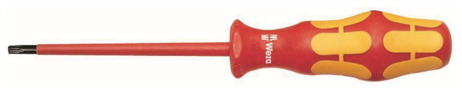 Wera VDE- 167I/130/40 Schraubendreher TX40 130mm Innen-Torx