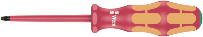 Wera VDE-Schraubendreher TX15 80mm 167I Torx 05006172001 - 1846959