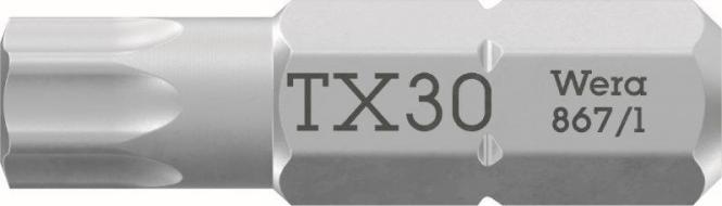 Wera TORX-Bits TX 30x25mm 867/1 Z 05066490001