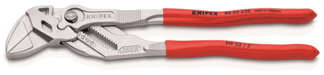 Knipex Zangenschlüssel 250mm 8603250 52mm / 2 Zoll - 185051