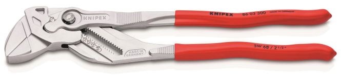 Knipex Zangenschlüssel 300mm 8603300 60mm / 2 1/2 Zoll - 185519