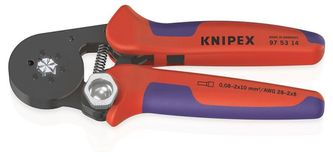 Knipex Presszange 0,08-10mm² 0304849 Crimpzangen für Aderendhülsen - 185698