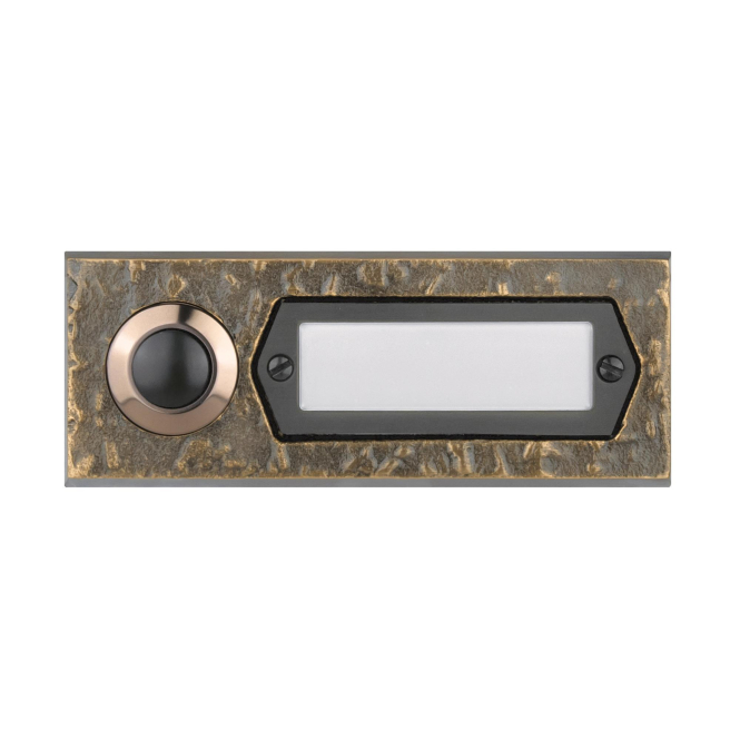 GRO AP Kontaktplatte 55511 ETA 501 G 1fach Bronzeguss - 193061
