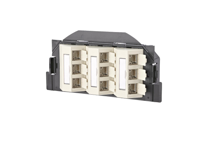Metz E-DAT Subway 9x8(8) 1309300901-E GB2 Cat6 RAL 1013 - 198691