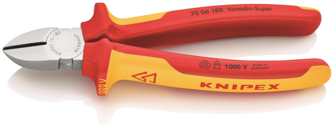 Knipex VDE-Seitenschneider 180mm 7006180 - 203230