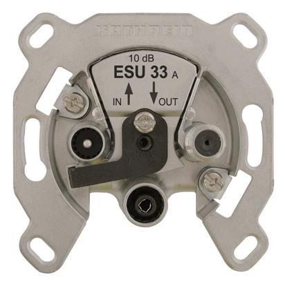 KATH Antennendose Durchgang ESU 33 Einkabel