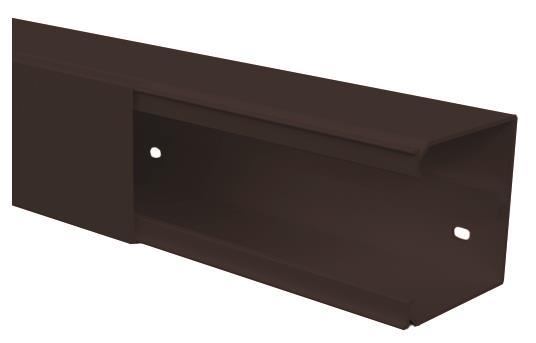 4018475010437 - GGK Kanal LFG 60x60 1043 braun mit Montageschiene (Inhalt 2 Stück) 4018475010437 - GGK Kanal LFG 60x60 1043 braun mit Montageschiene (Inhalt 2 Stück)
