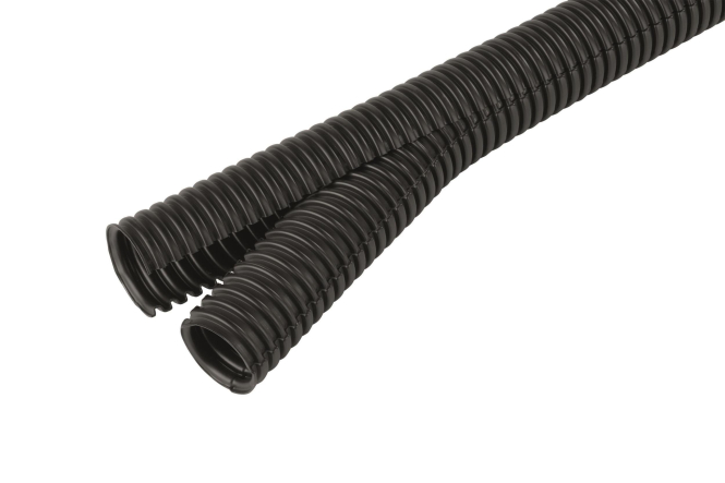 Fränkische Co-flex PP-UV NW 23 50m-Ring schwarz Ku-Wellrohr 38402300 - 2240022