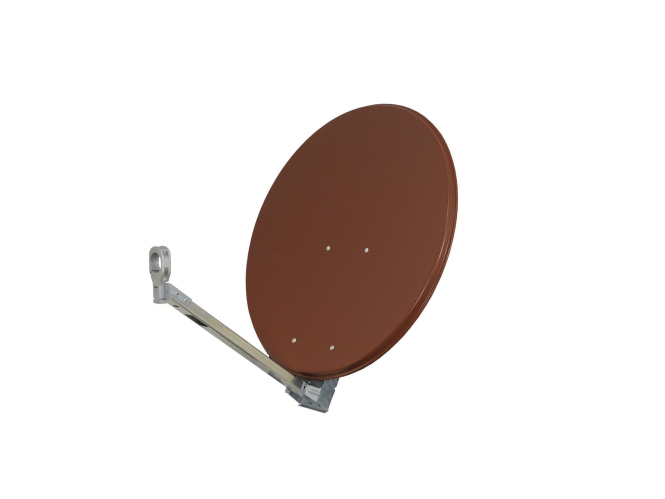 Televes Alu-Spiegel 67x71cm S660-Z ziegelrot
