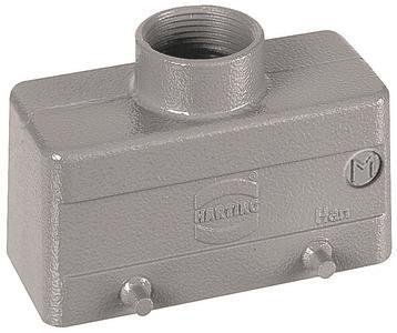 5713140126374 - HART Tüllengehäuse M25 19300161421 gerader Kabelausgang niedr Bauform