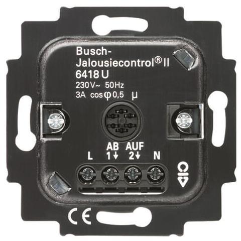 4011395075753 - Basis-Einsatz BJ 6418U Busch-Jalousiecontrol II Basis-Einsatz 4011395075753